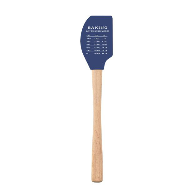 Spatulart Baking Conversions Wood Handled Spatula
