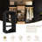 Short Tower Closet Unit Closet System-117010417-117010421