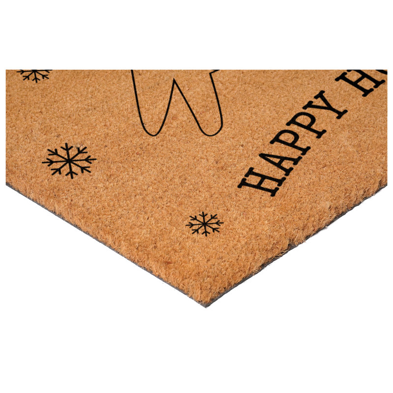 Paillasson Happy Howlidays, L 24 po x L 36 po