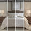 Édredon double / grand - taupe teint en coton, taupe doux et blanc, trop rembourré, luxueux-124477388