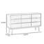Commode d'appoint en noyer noir Living Room-1691787684