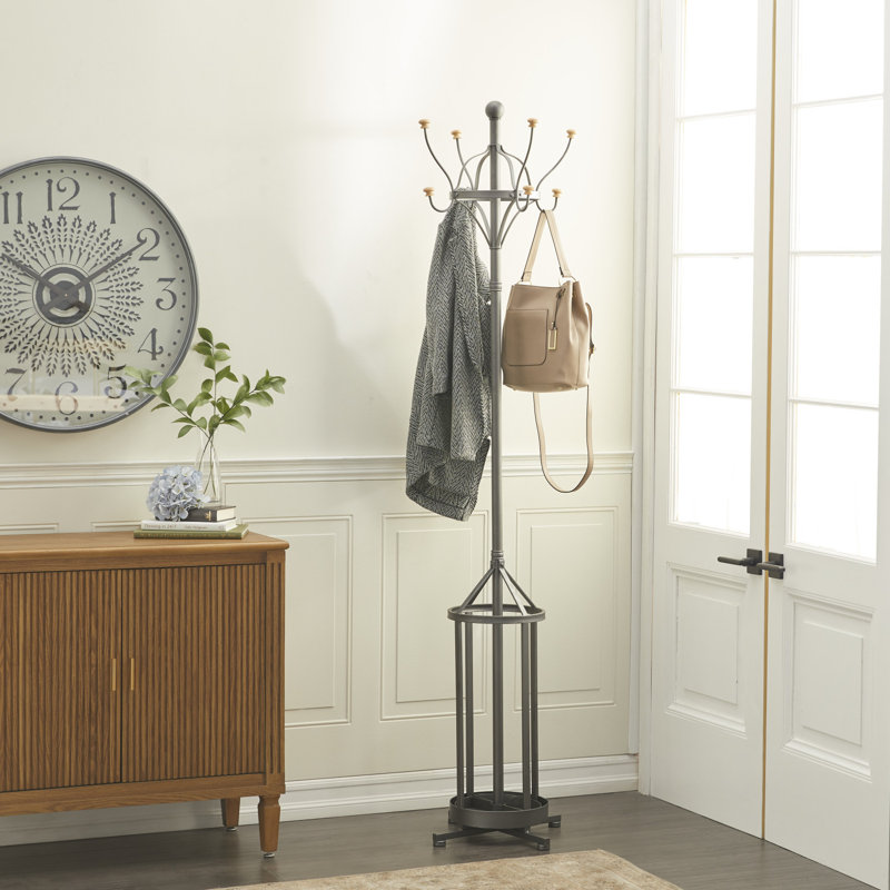 Iron Freestanding Coat Rack
