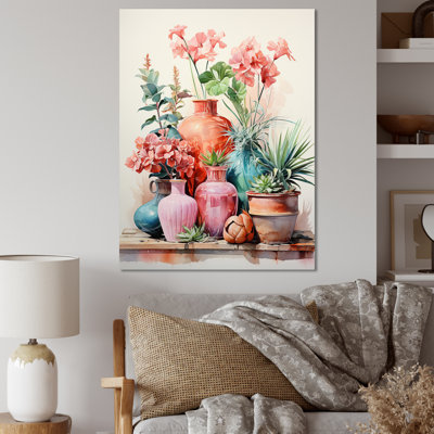 Art floral floral poterie Perfection IV - Boho