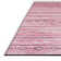 Tapis rose / gris / blanc Ance