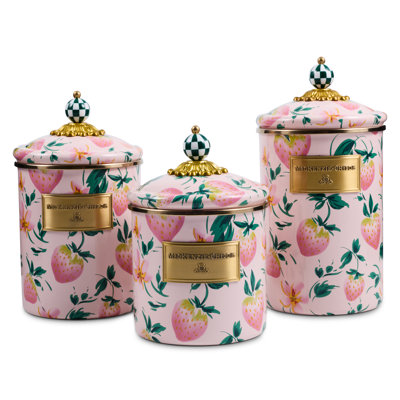 Strawberry Canisters