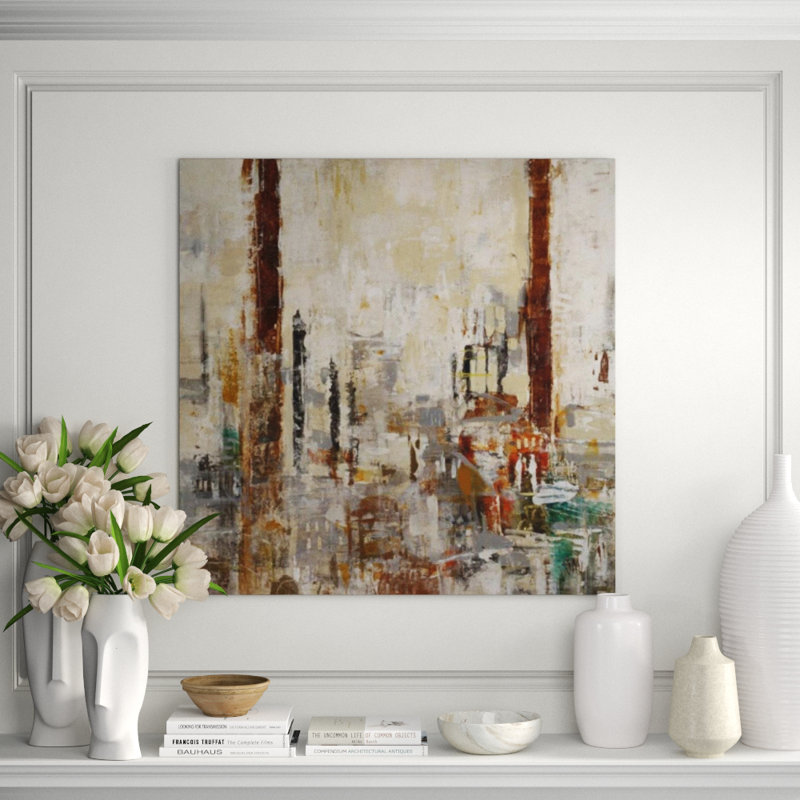 Rhyolite City II Painting by Leftbank Art, Plexi, 48" H x 48" W