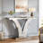 Mirrored Console Table With Crystal Inlay Frames