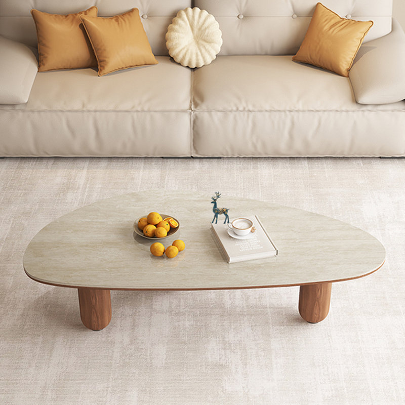 Table basse Wabi-sabi, H 15,74 po x L 51,18 po x l 27,55 po