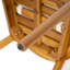 Ensemble de 2 fauteuils de salle à manger Klismos