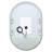 Keiko Aluminum Oval Wall Mirror