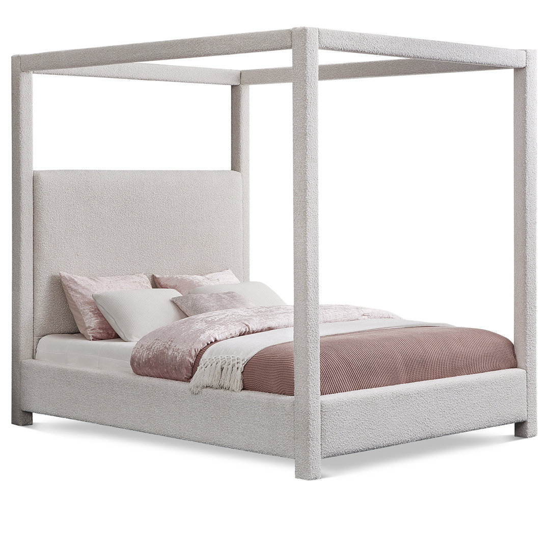 Upholstered Canopy Bed Ebern Designs 