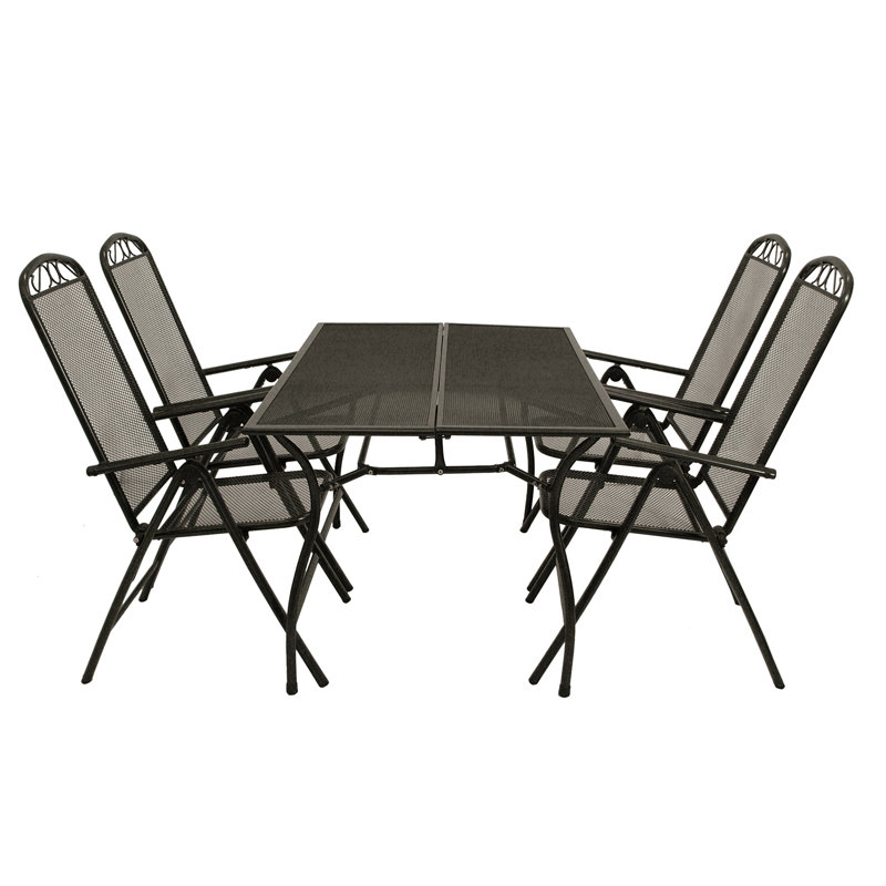 Gause 4 - Person Patio Dining Set Rectangular Table