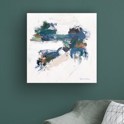 «Outpouring» par Suzanne McCourt - peinture sur toile tendue