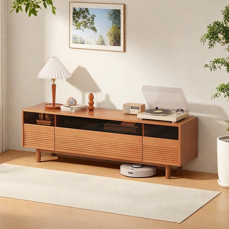 Meuble télé avec rangement Nordic, 86,61"