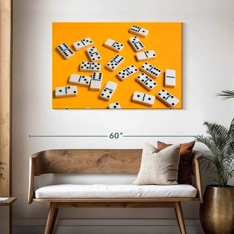Senne Messy Dominoes, 30" H x 45" W