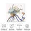 Boléro bleu bohémien bolologien carré 08-98081668