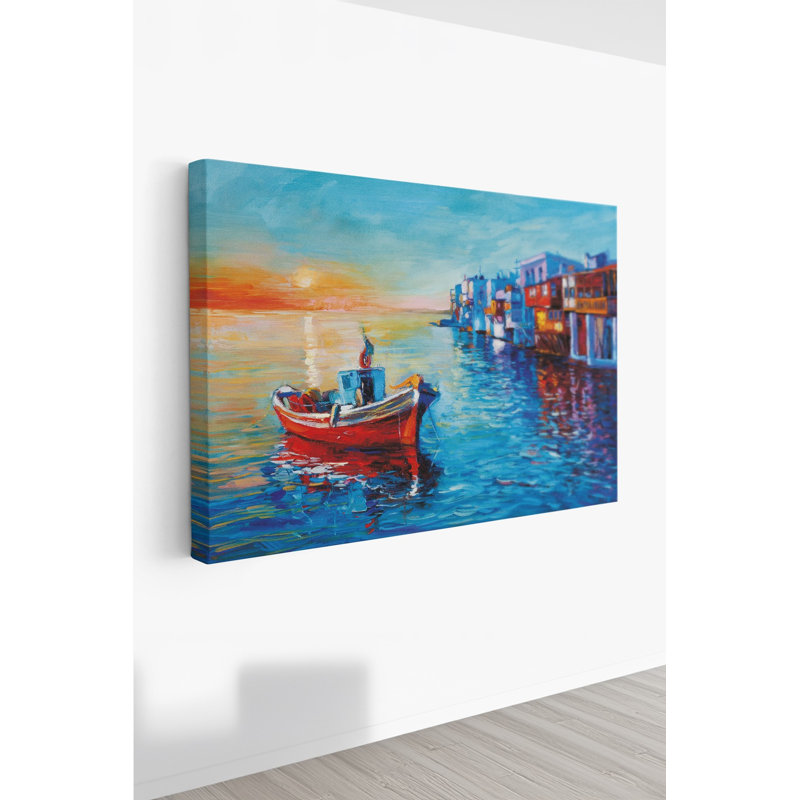 Peinture décorative sur toile, 15.7" H x 23.6" W