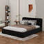 Grand lit plateforme tapissier-1392089451