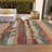 Machine Washable Indoor/Outdoor Xhevrie Terracotta Rug-495723282