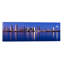 «Moonrise over a City, San Diego, California 2010», reproduction sur toile tendue-19963121-73648499