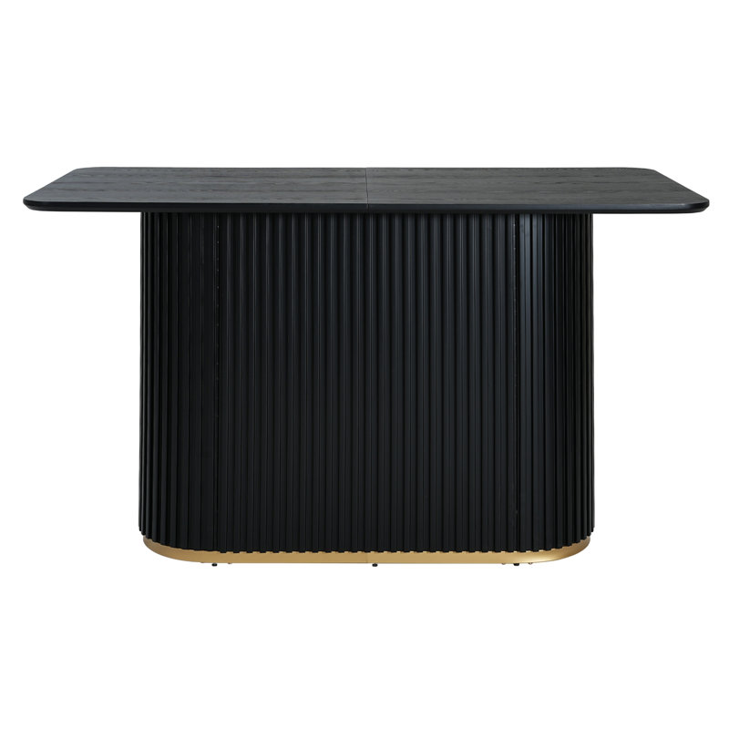 Table de comptoir 63,00 "(table seulement), Noir
