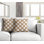 Oreiller carré intérieur / extérieur Perri Criss Cross