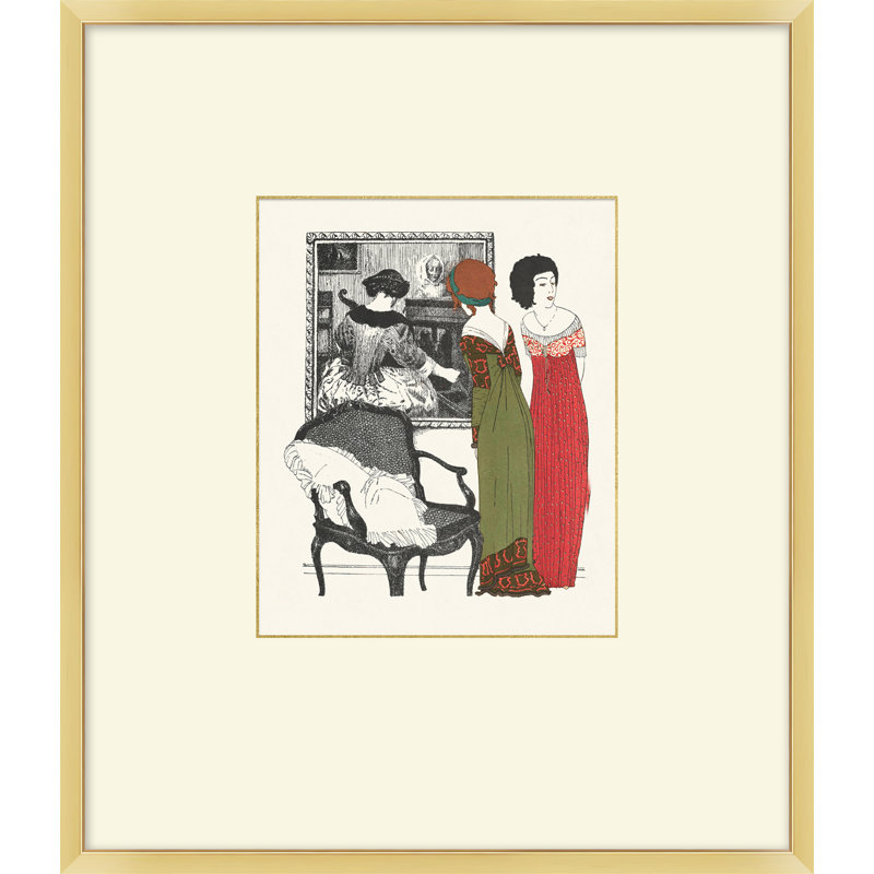 Nouveau Fashion Illustration 3 Painting