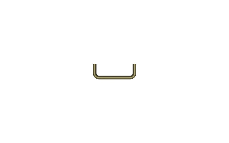 Arch Pull, 3 1/2" , Oil-Rubber Bronze