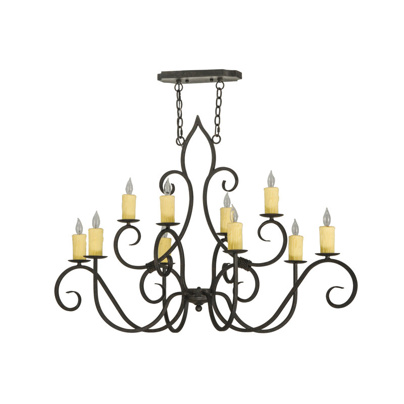Elivra 10 - Light Chandelier