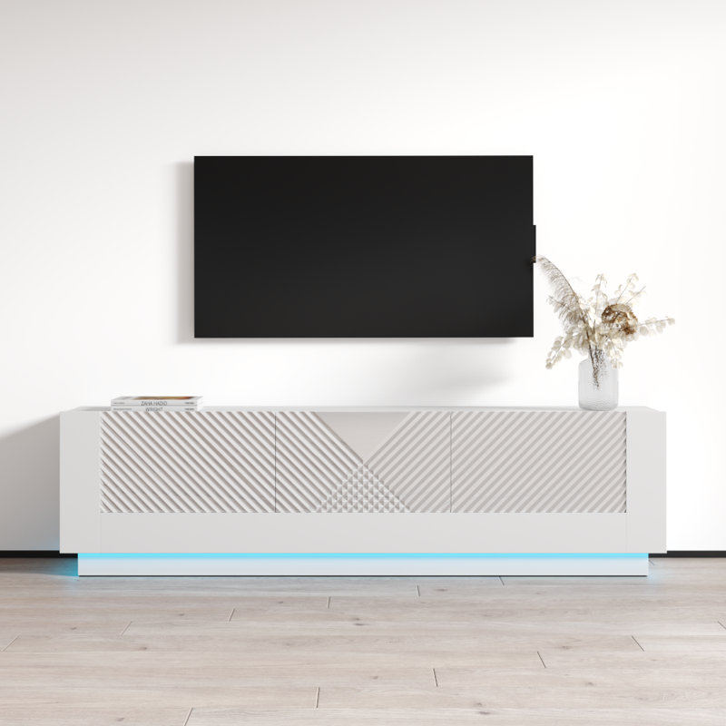 Meuble télé 70,9 po Passion, Blanc