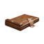 Canapé modulaire brun en similicuir-539855840