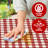 Ladarrin Vinyl Picnic Fited Tablecloth Rectangle-70270162-70270158