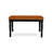 5 Piece Modern Dining Table Set Includes a Rectangle Wooden Table with Butterfly Leaf and 4 Faux Leather Upholstered Chairs, 42x78 Inch, Black & Cherry-1963788105-1888803372-1886285058