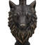 Table d'appoint tête de loup