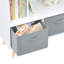 Kids Bookcase With Collapsible Fabric Drawers-97767772