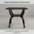 Stylish Square Coffee Table For Outdoor Patio-1960466812