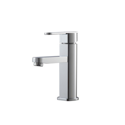 Aqua Single-Hole Single-handle Bathroom Faucet