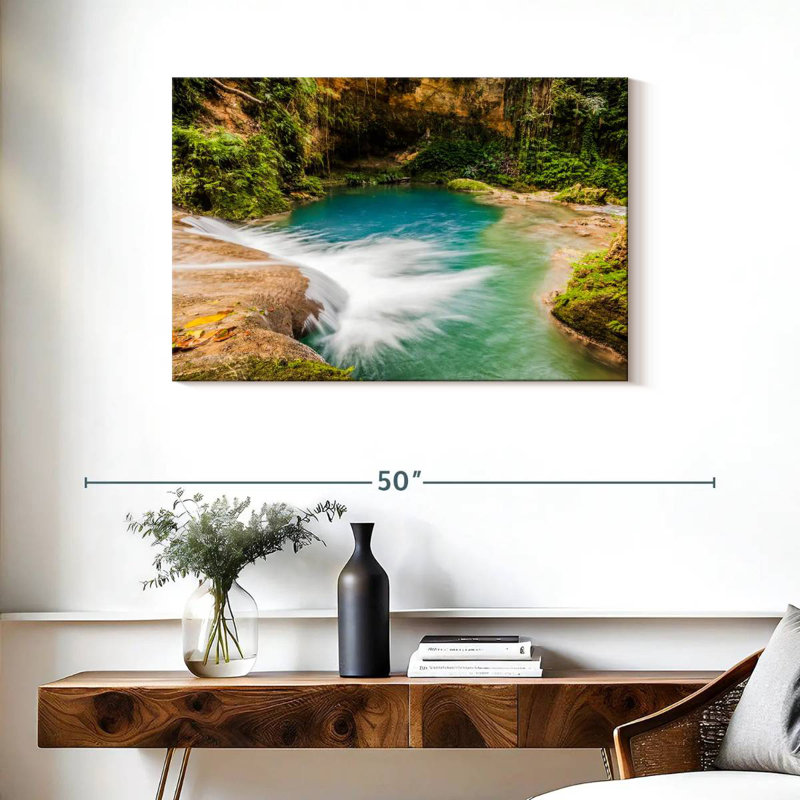Cascade Alvord Blue Hole, H 24 po x l 36 po