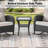 Handwoven Wicker Side Table - Small Outdoor Side Table 2 Tier Storage Patio Side Table With Tempered Glass Top, All Weather Outdoor End Table For Deck Balcony Outside-381220774