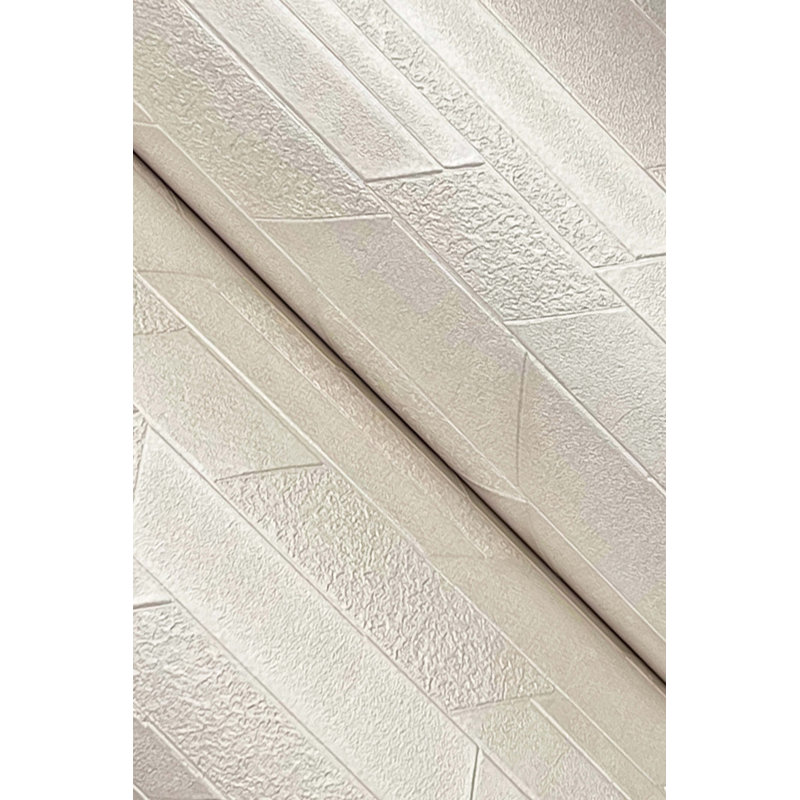 Geometric Wallpaper Roll, Porcelain