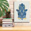  «Hamsa 2 Collage» par Courtney Prahl, art mural sur toile, 12 po x 16 po