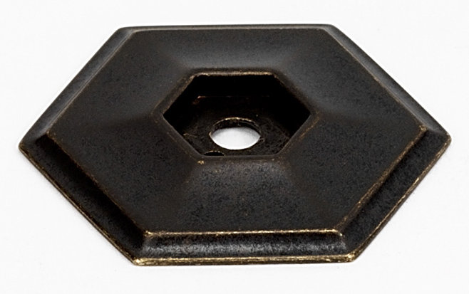 Nicole 1.58" Backplate, 1.5" L x 1.4" W, Barcelona