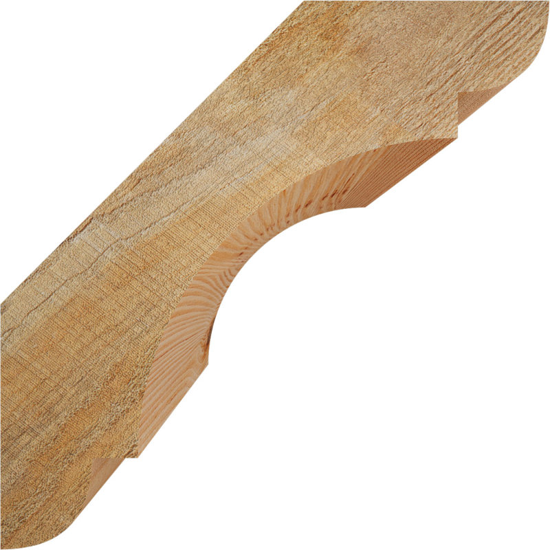 Attelle de genou olympique, Sapin de Douglas, Sciage brut, H 8 po x l 6 po x P 8 po