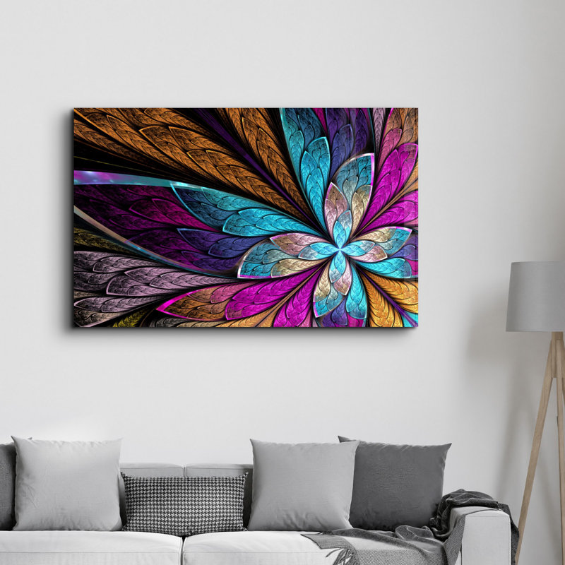 Decorative Tempered Glass Painting