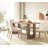 Elys Modern Solid Wood Dining Table
