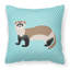 Coussin extérieur à damier de furet-23813466-48710599