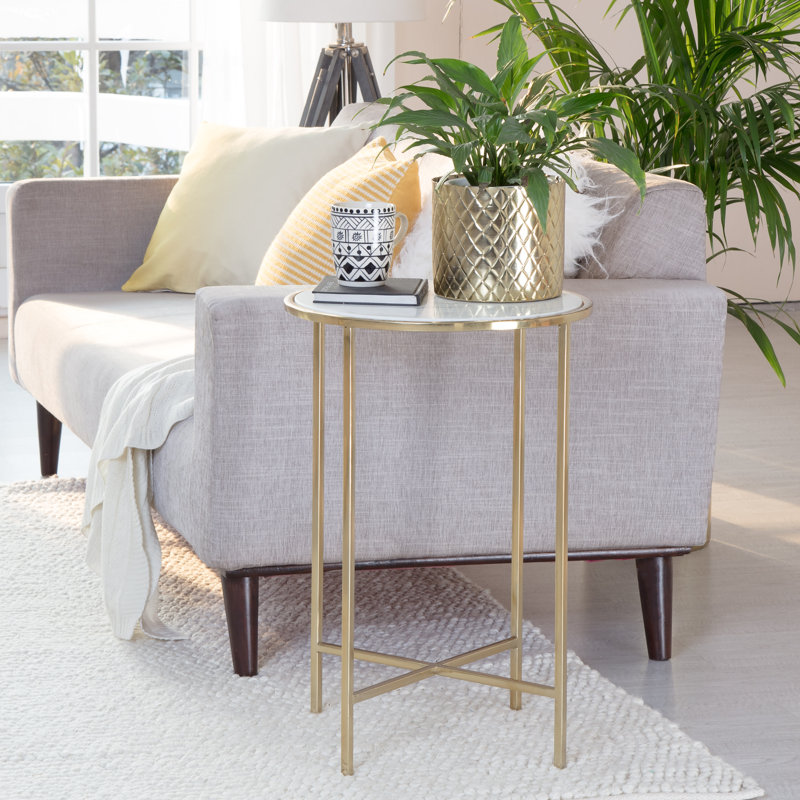Table d'appoint en marbre Martinit