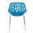 Stackable Dining Side Chairs with Floral Cutout Back and Stainless Steel Legs – Modern Kitchen, Restaurant, or Banquet Seating-2141165621-2036534032