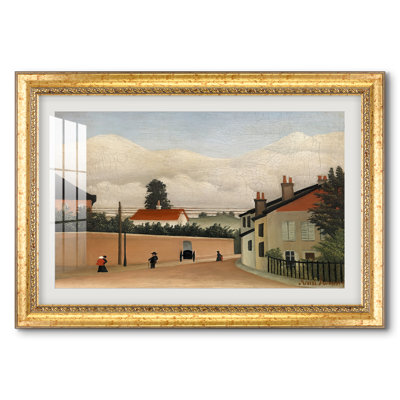 Autour de Paris, vers 1906-1910 - Henri Rousseau - Estampe encadrée sur mesure