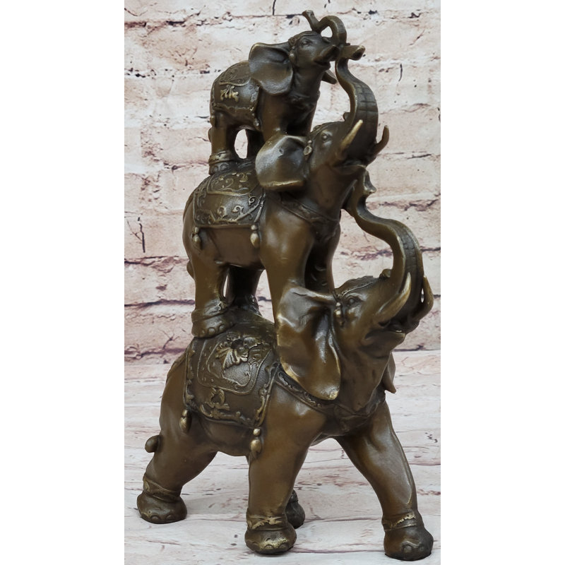 Figurine figurine animal collection bronze